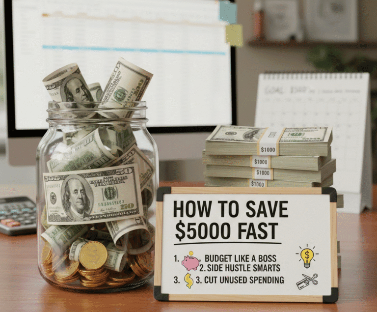 How to Save $5000 Fast